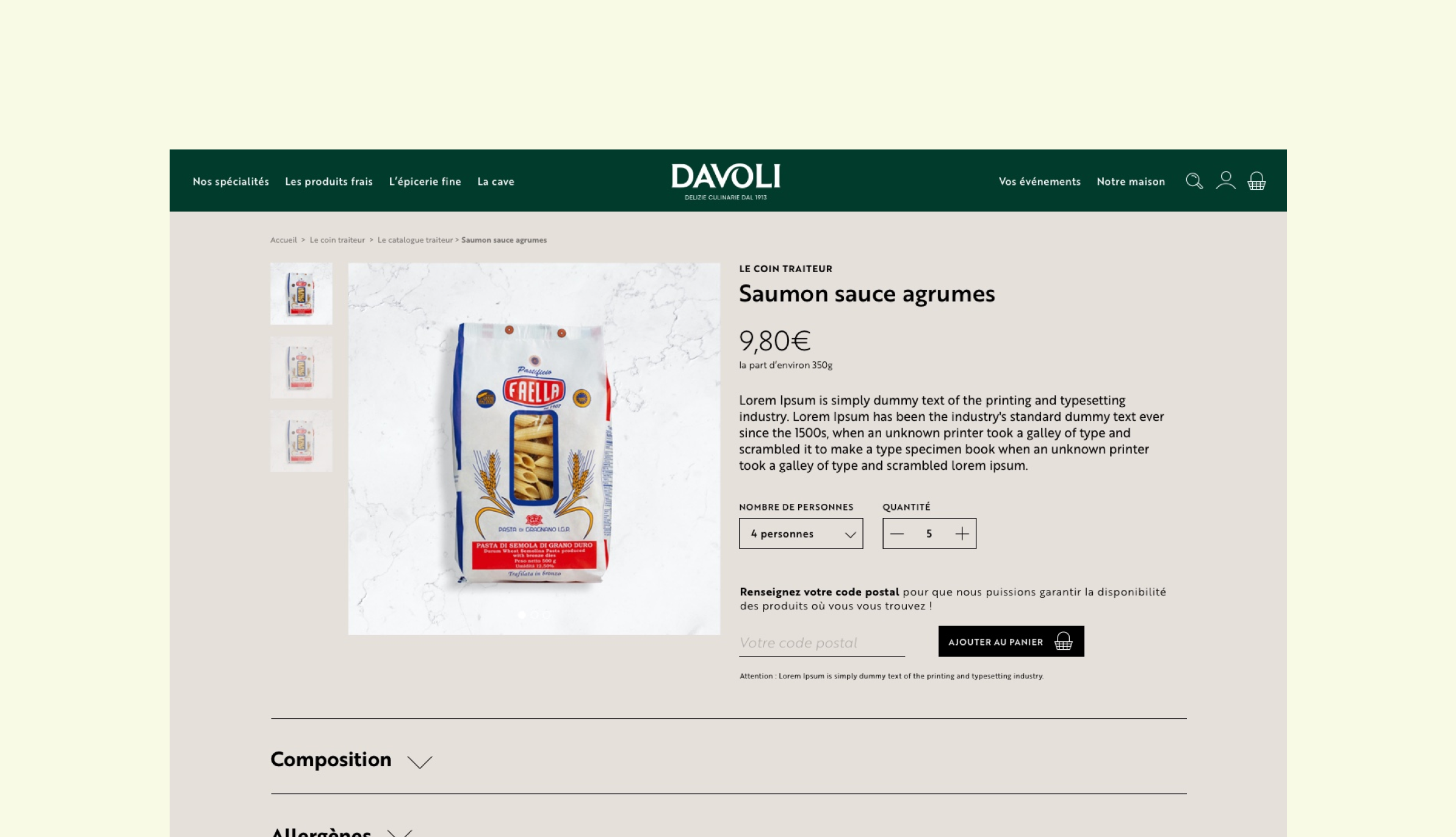 Davoli website