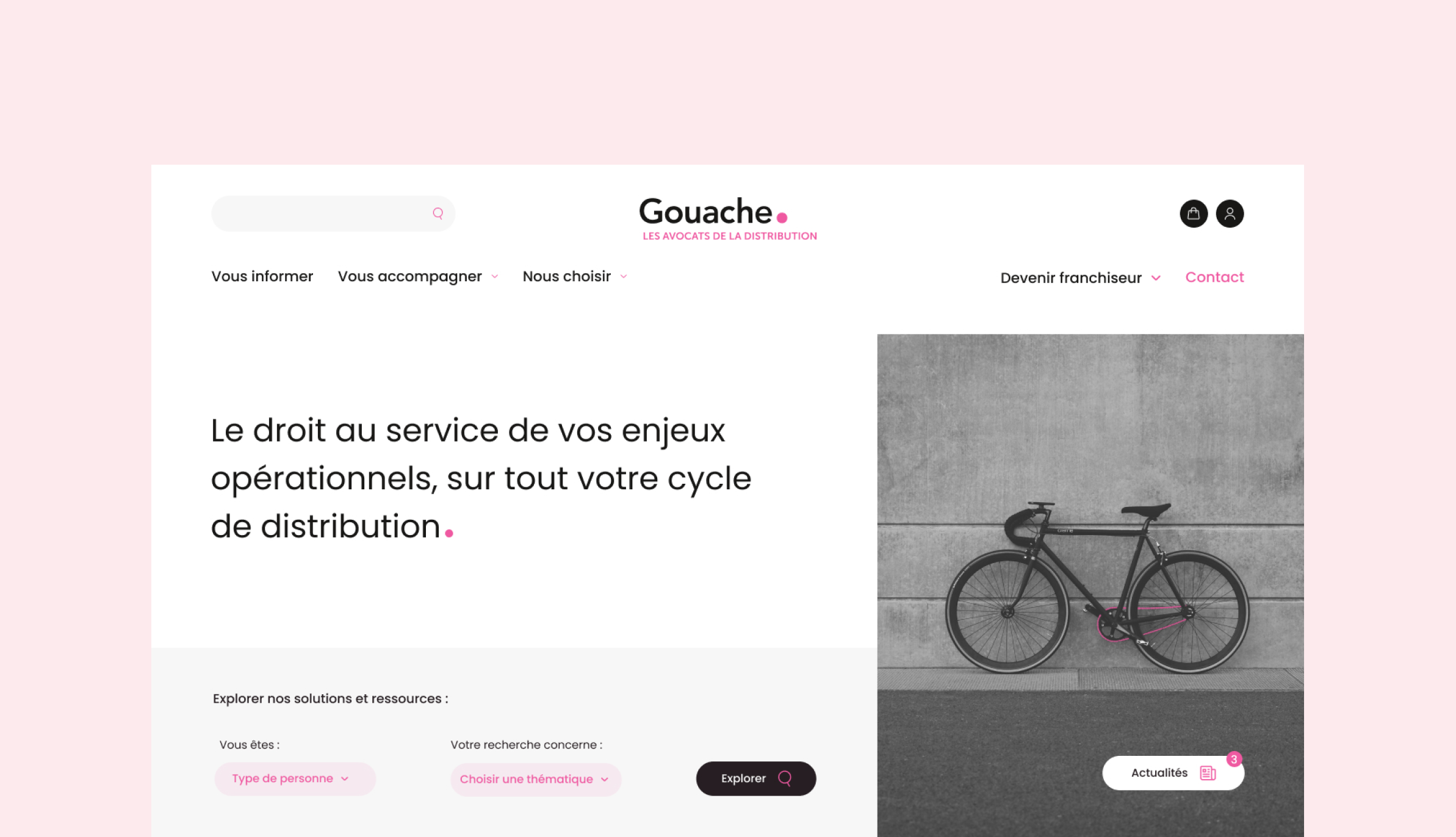 Nouveau site Gouache