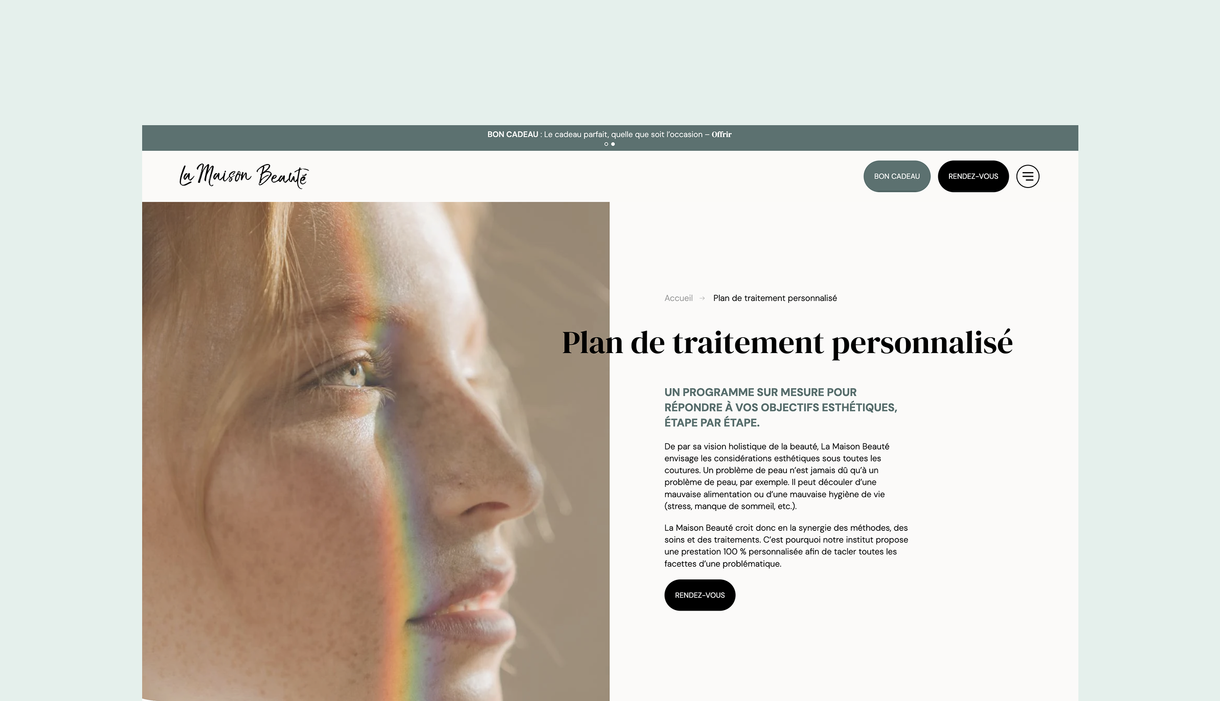 Maison beauté Traitement