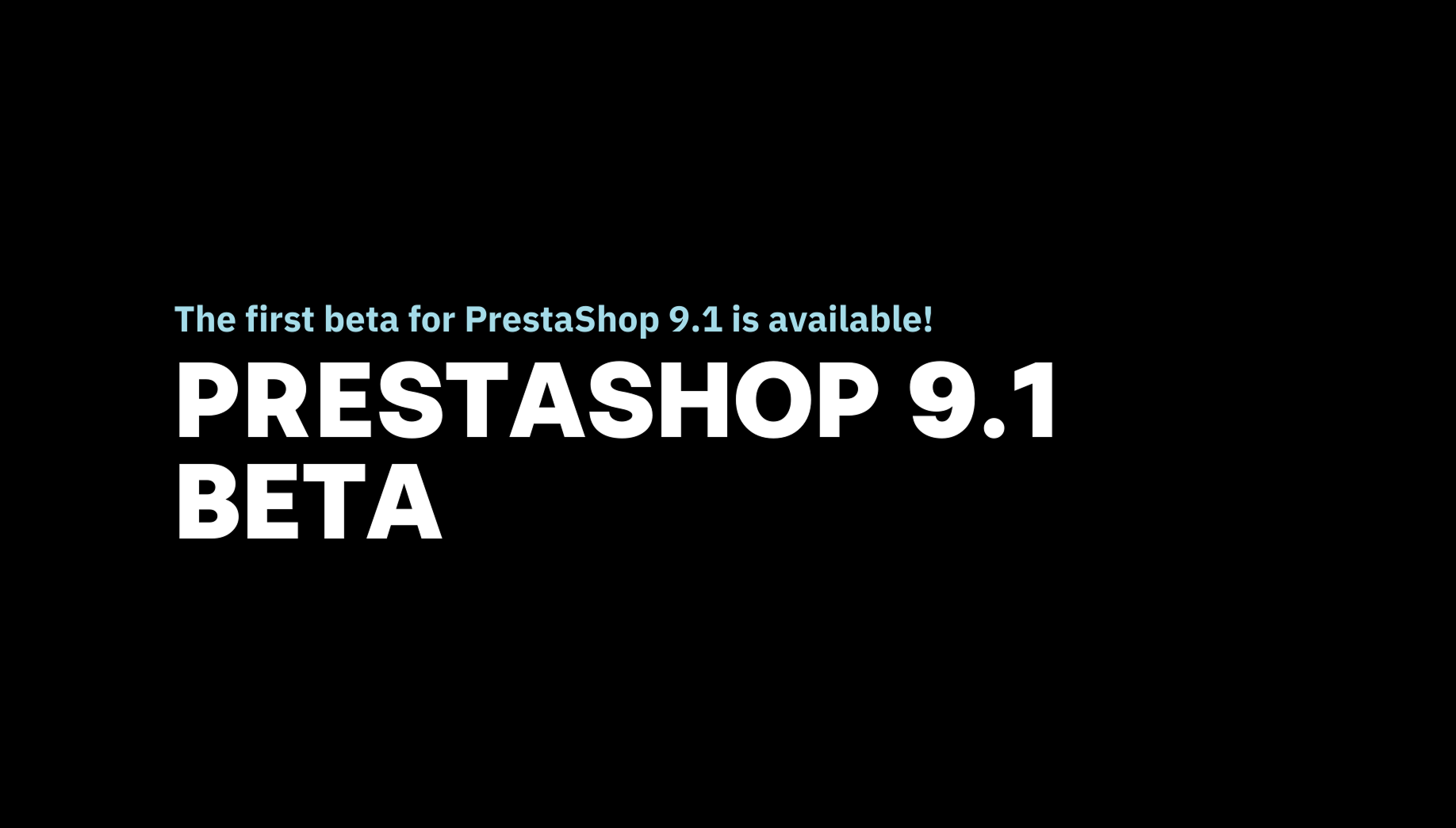 prestashop 9.1 Beta