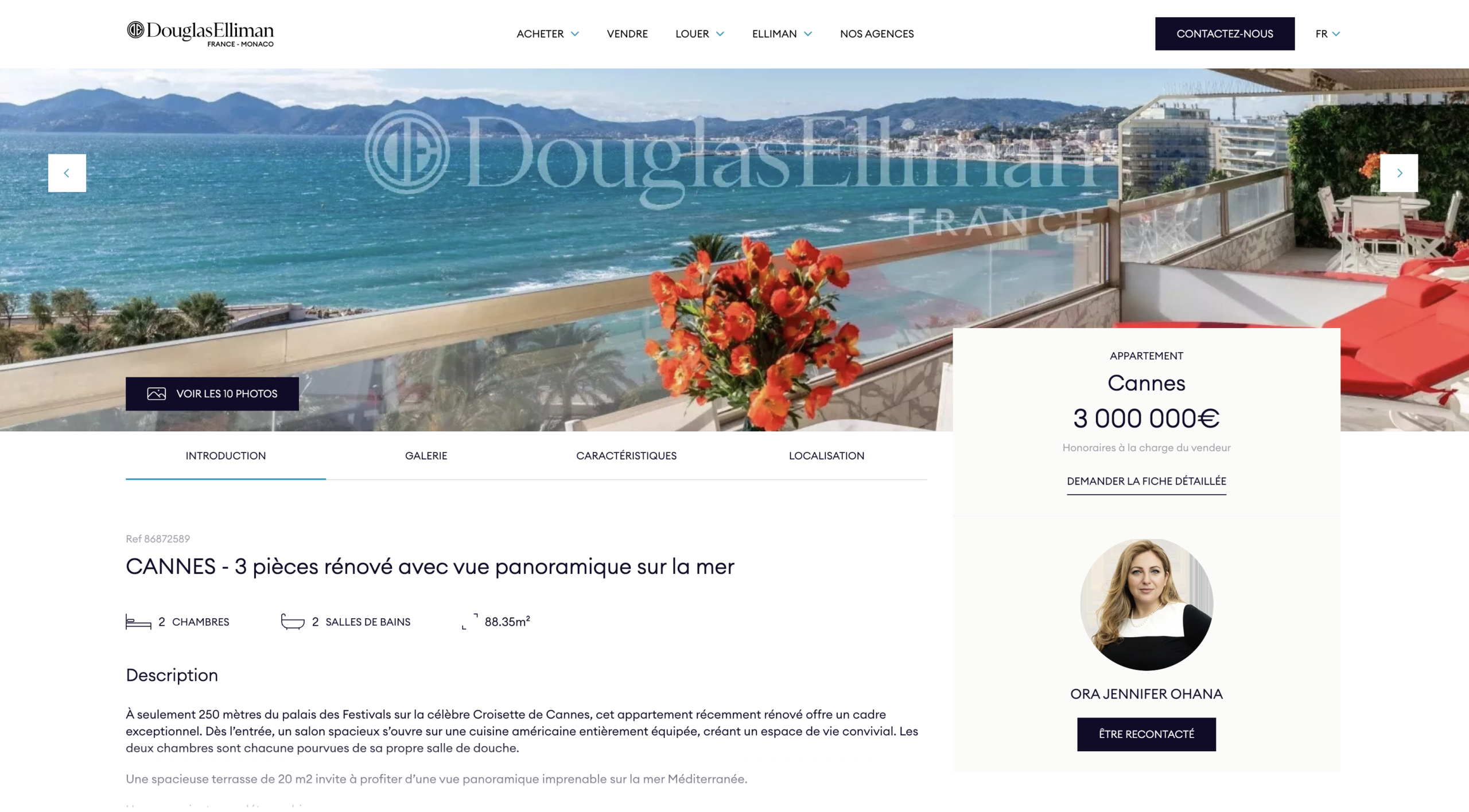 Douglas Elliman website