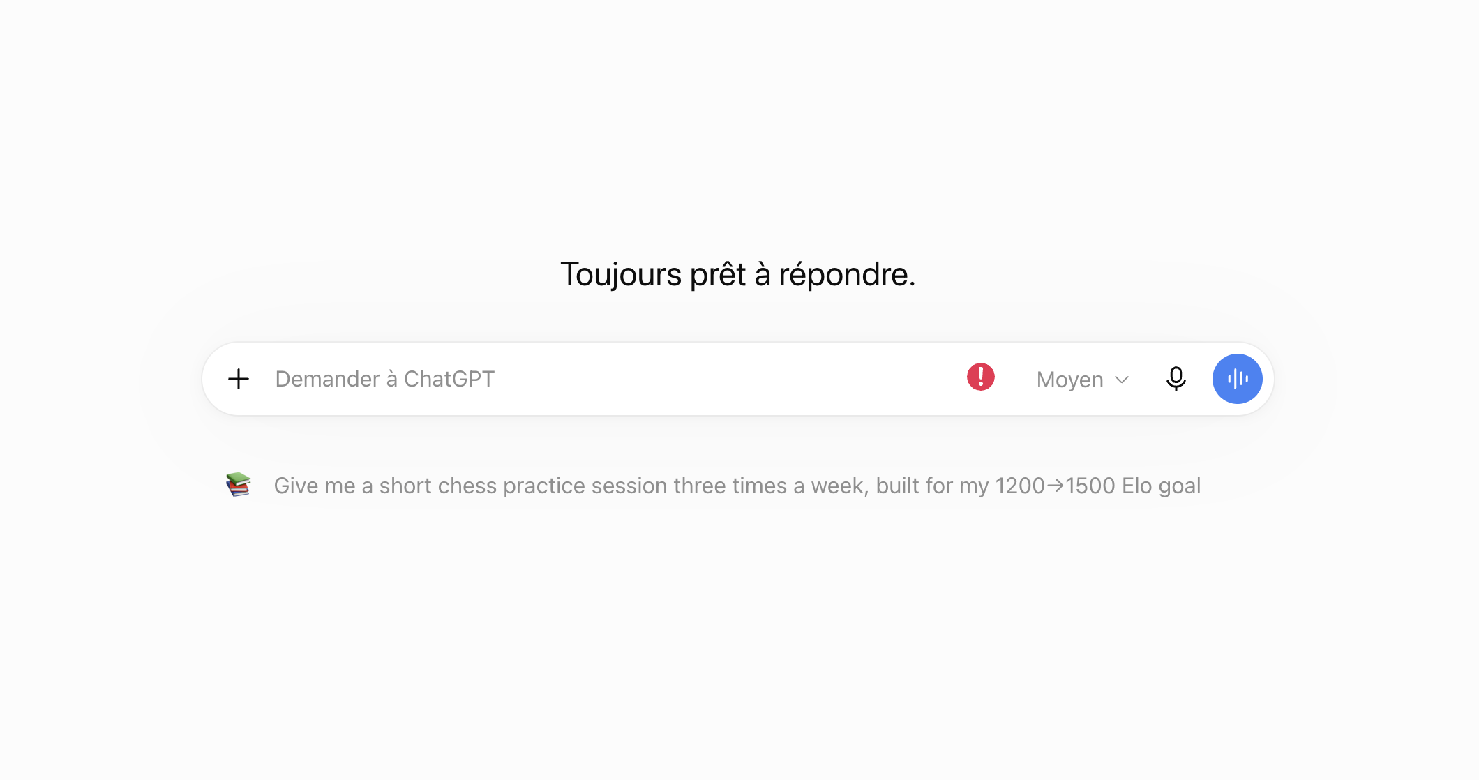 ChatGPT chat